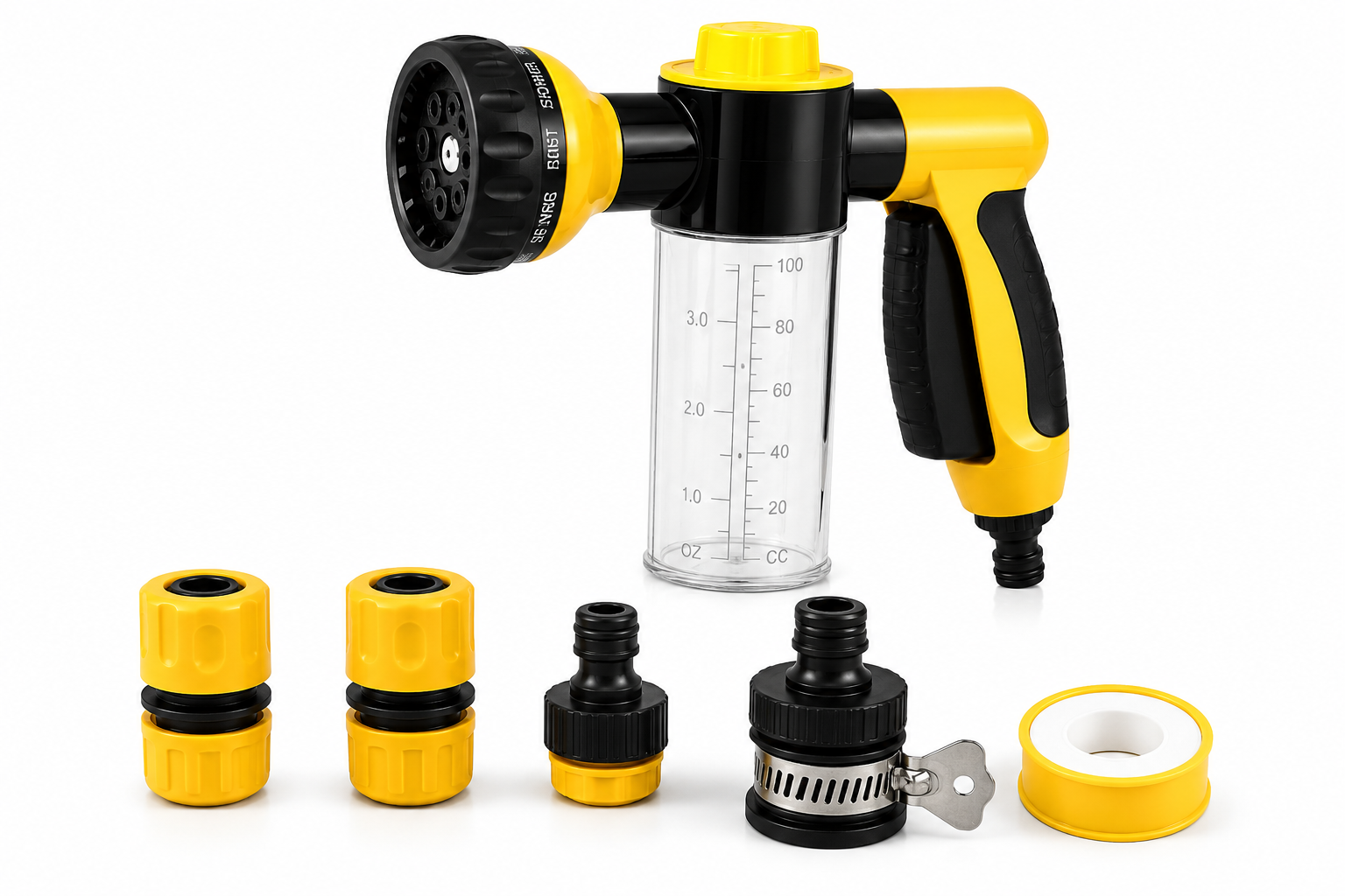 CoolPet™ AquaWash – Pistolet Prysznicowy do Kąpieli Psów z Dozownikiem Szamponu