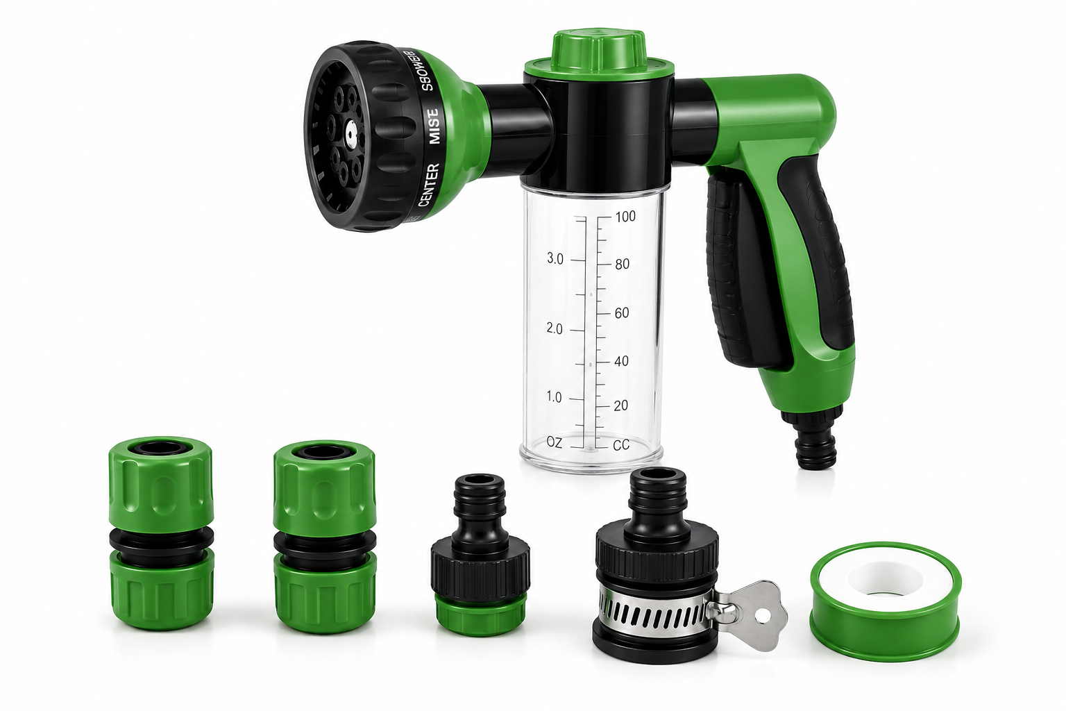 CoolPet™ AquaWash – Pistolet Prysznicowy do Kąpieli Psów z Dozownikiem Szamponu