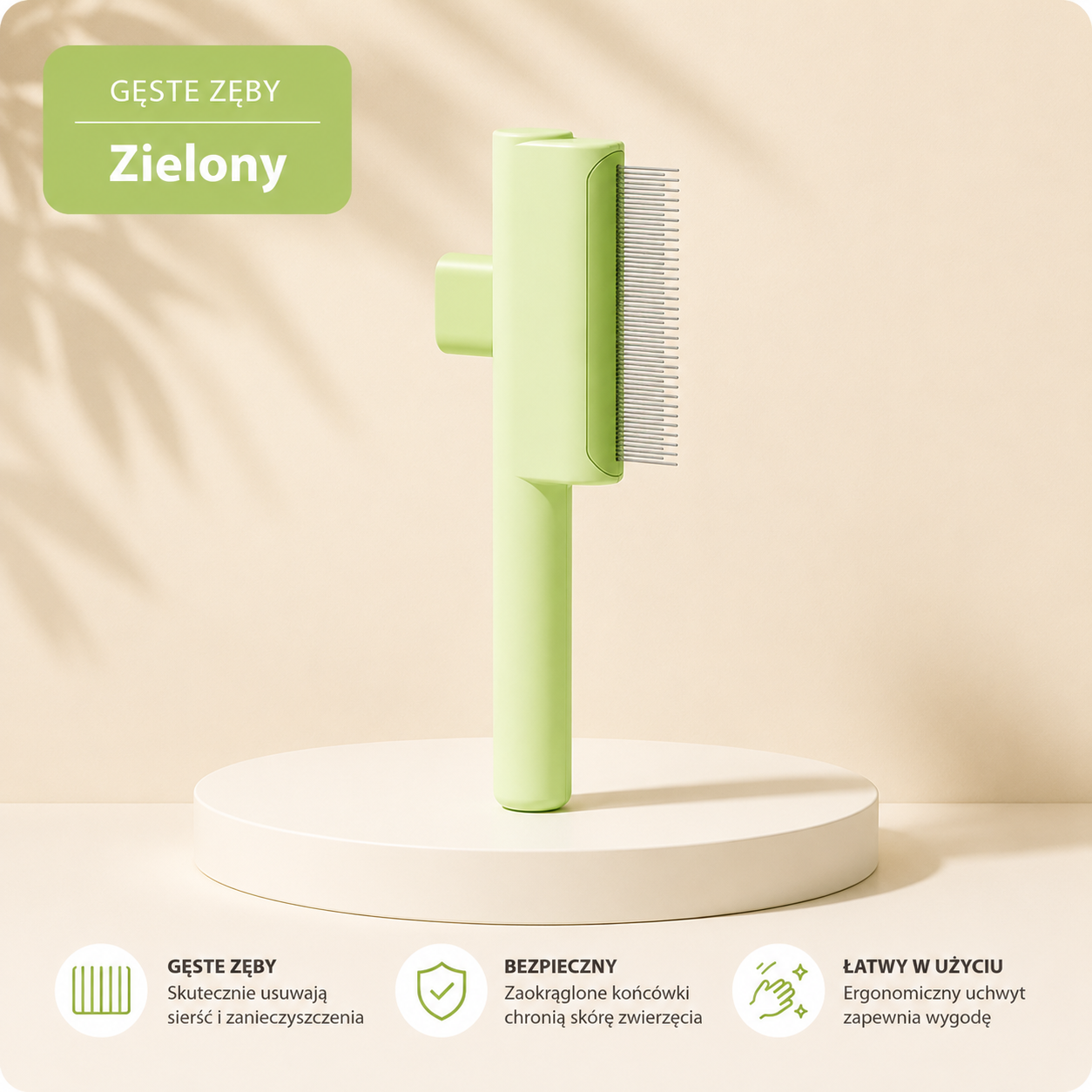 Samoczyszcząca szczotka do sierści psa i kota | CoolPet